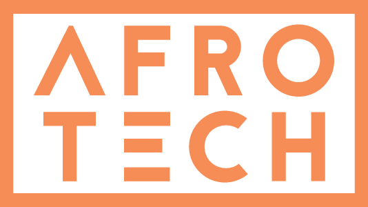 afrotech, afrotech logo, orange