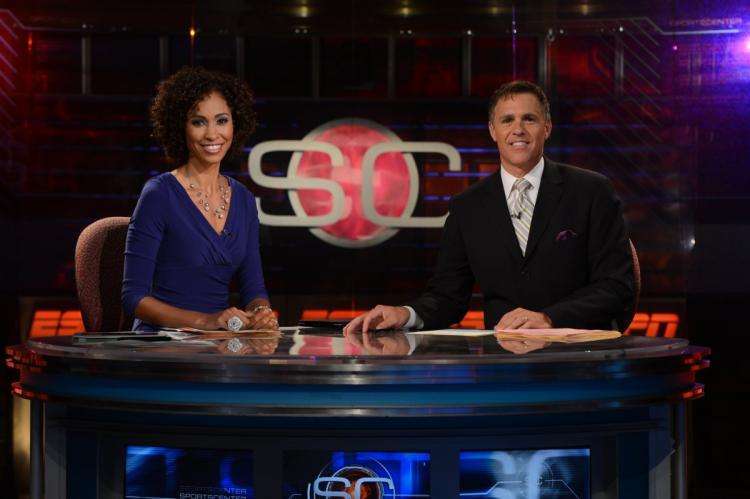 sage steele, sage steele espn, black espn anchor