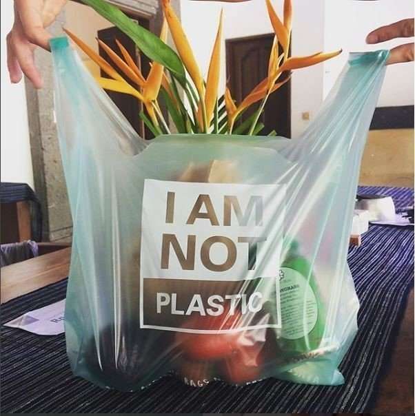 plastic bag for african american shoppers