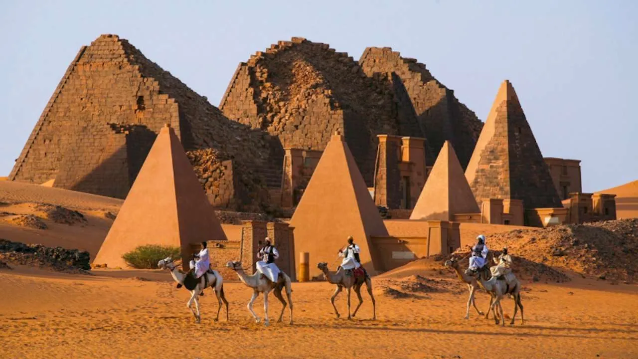 Pyramids from The Kingdom of Kush