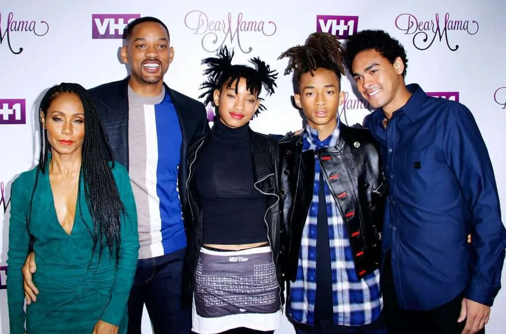 Black Celebrity Kids of Will Smiths and Jada Pinkett Smith, Jaden Smith, Trey Smith, and Willow Smith