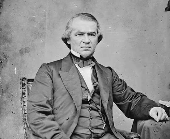 17th Andrew Johnson 1865-1869 Democrat