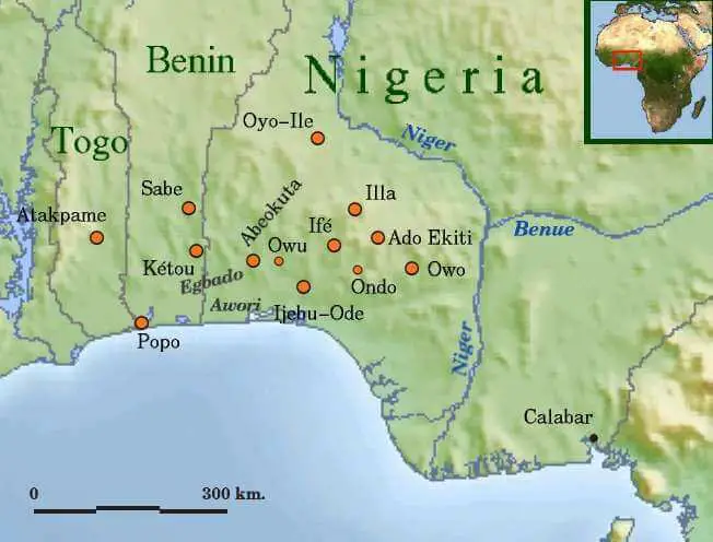 trans Atlantic slave trade, yoruba land, yoruba people